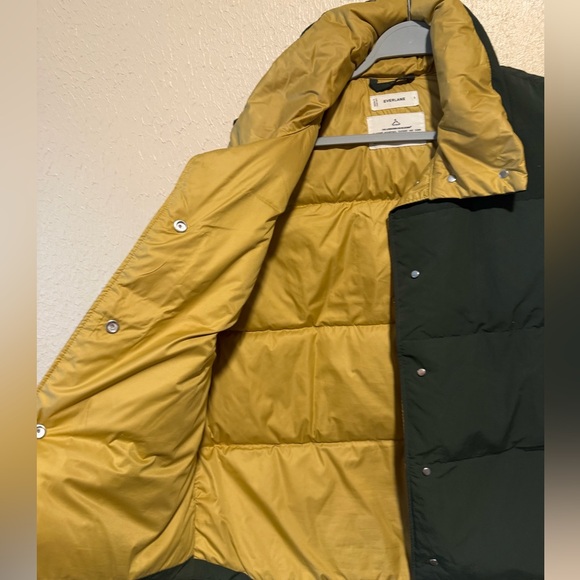 Everlane The Puffer Vest Size Small Re:Down Filled Forest Green - Picture 6 of 7